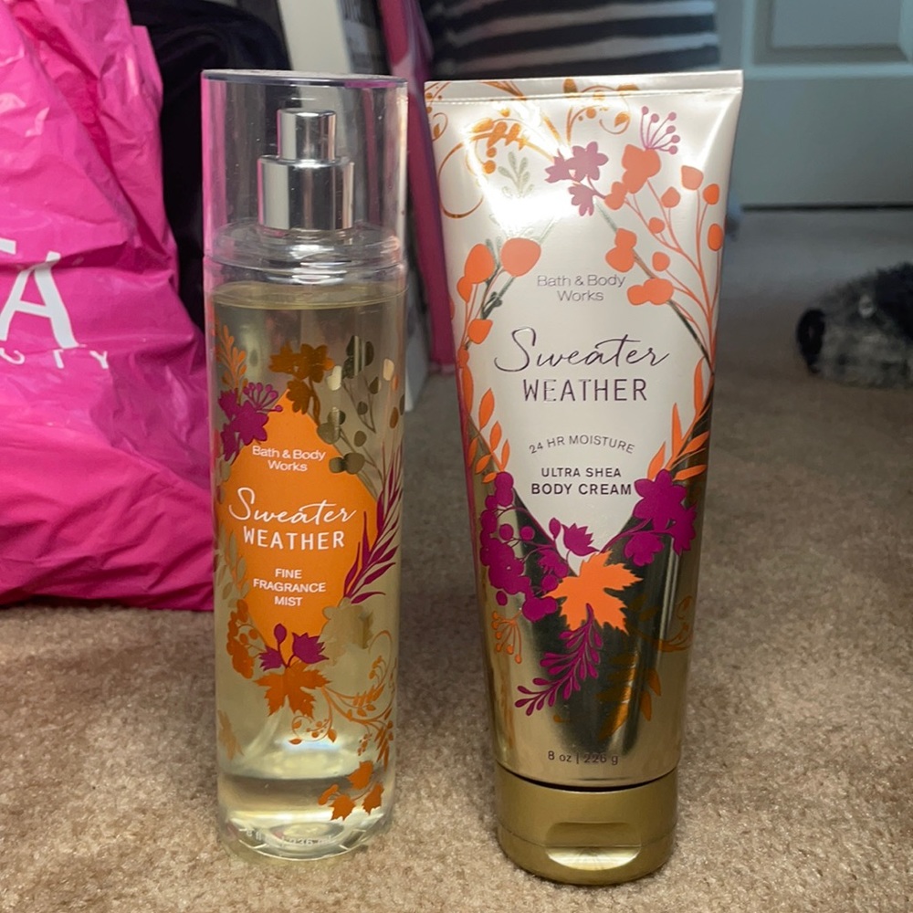 lotion & perfume!